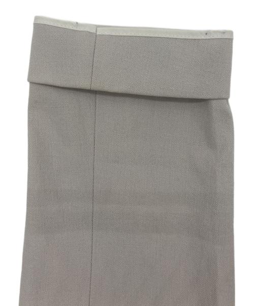 icB（アイシービー）icB (アイシービー) Refined Ox ノーカラージャケットセットアップ グレー サイズ:6の古着・服飾アイテム