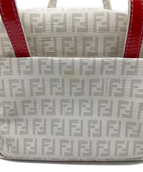 FENDI（フェンディ）FENDI (フェンディ) ズッキーノコーティングキャンバスミニボストン ベージュの古着・服飾アイテム