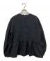 BALLSEY (ボールジィ) フリルカットバックブラウス ブラック サイズ:36：5000円
