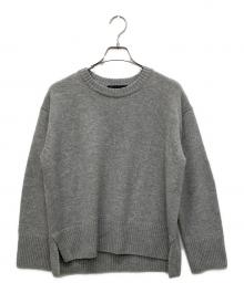 23区（ニジュウサンク）の古着「【洗える】カシミヤブレンド クルーネック ニット」｜グレー
