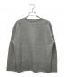 23区 (ニジュウサンク) 【洗える】カシミヤブレンド クルーネック ニット グレー サイズ:M：6000円