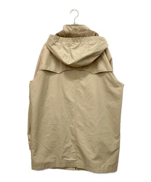 Aquascutum（アクアスキュータム）Aquascutum (アクアスキュータム) ライナー付きステンカラーナイロンコート ベージュ サイズ:LLの古着・服飾アイテム