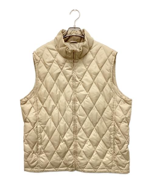Aquascutum（アクアスキュータム）Aquascutum (アクアスキュータム) ライナー付きステンカラーナイロンコート ベージュ サイズ:LLの古着・服飾アイテム