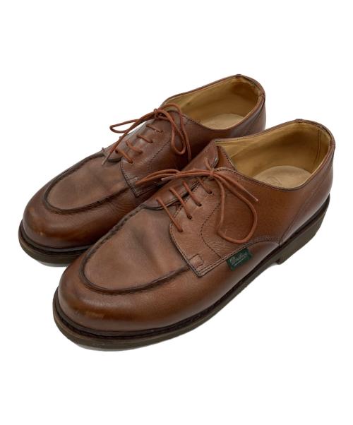 PARABOOT（パラブーツ）PARABOOT (パラブーツ) CHAMBORDドレスシューズ ブラウン サイズ:7 1/2の古着・服飾アイテム