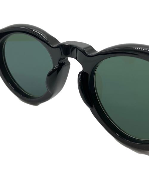 quepard（ギュパール）quepard (ギュパール) ボストンフレームサングラス ブラックの古着・服飾アイテム