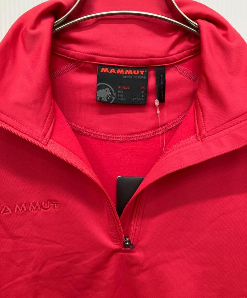 MAMMUT（マムート）MAMMUT (マムート) Snow Zip L/S レッド サイズ:L 未使用品の古着・服飾アイテム