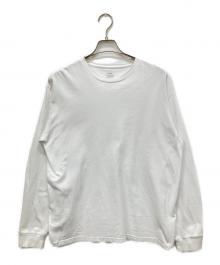 Graphpaper（グラフペーパー）の古着「L/S Oversized Tee」｜ホワイト