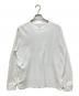 Graphpaper（グラフペーパー）の古着「L/S Oversized Tee」｜ホワイト
