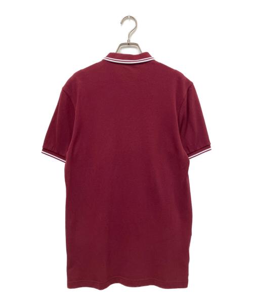 FRED PERRY（フレッドペリー）FRED PERRY (フレッドペリー) ポロシャツ レッド サイズ:Mの古着・服飾アイテム