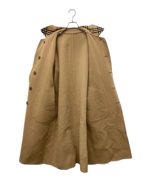 Burberry's（バーバリーズ）Burberry's (バーバリーズ) ノバチェックリバーシブルコート ブラウン サイズ:11の古着・服飾アイテム