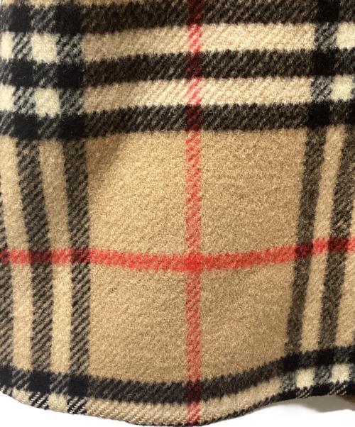 Burberry's（バーバリーズ）Burberry's (バーバリーズ) ノバチェックリバーシブルコート ブラウン サイズ:11の古着・服飾アイテム