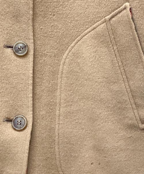 Burberry's（バーバリーズ）Burberry's (バーバリーズ) ノバチェックリバーシブルコート ブラウン サイズ:11の古着・服飾アイテム