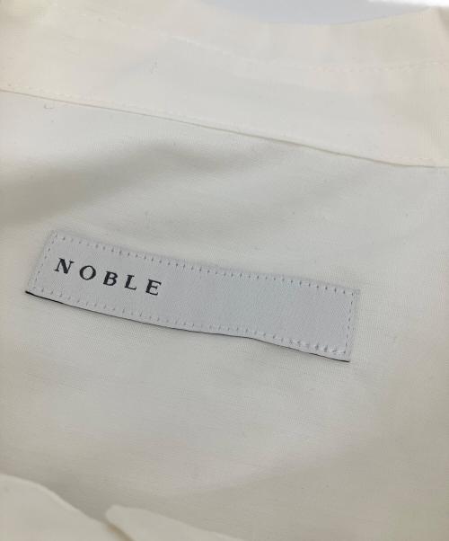 Noble（ノーブル）Noble (ノーブル) フォートレスコットンオーバーシャツ ホワイト サイズ:表記なしの古着・服飾アイテム