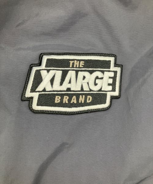 X-LARGE（エクストララージ）X-LARGE (エクストララージ) NYLON PUFFER JACKET ネイビー サイズ:Lの古着・服飾アイテム