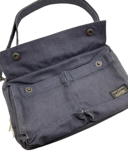PORTER（ポーター）PORTER (ポーター) スモーキーショルダーバッグ ネイビーの古着・服飾アイテム