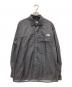 THE NORTH FACE（ザ ノース フェイス）の古着「ナイロンデニム ヌプシシャツ」｜ブラック