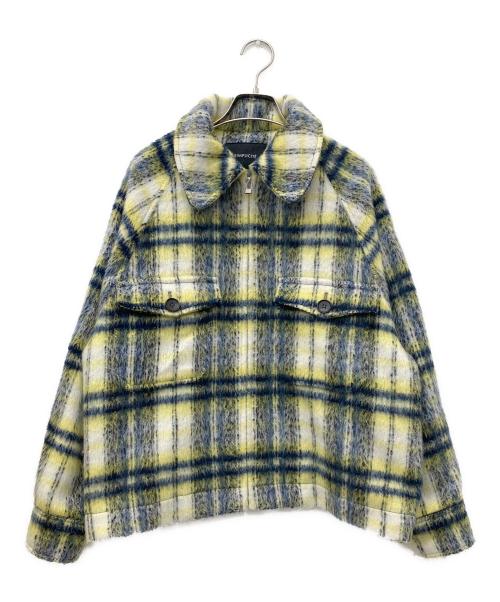 SIMPLICITE（シンプリシテ）simplicite (シンプリシテ) ジップアップジャケット イエロー サイズ:表記なしの古着・服飾アイテム