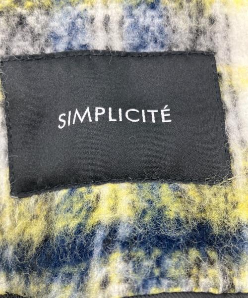 SIMPLICITE（シンプリシテ）simplicite (シンプリシテ) ジップアップジャケット イエロー サイズ:表記なしの古着・服飾アイテム