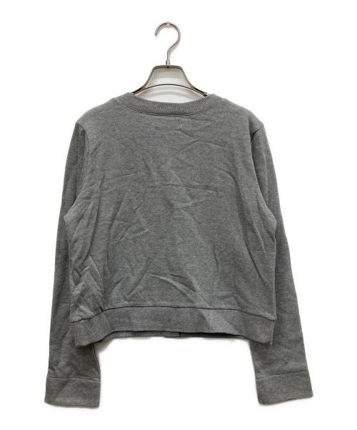 BLUE LABEL CRESTBRIDGE（ブルーレーベルクレストブリッジ）BLUE LABEL CRESTBRIDGE (ブルーレーベルクレストブリッジ) カーディガン グレー サイズ:38の古着・服飾アイテム
