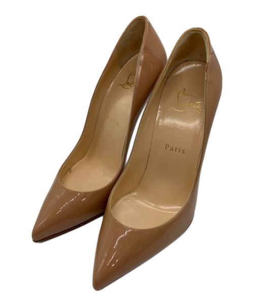 Christian Louboutin（クリスチャン・ルブタン）Christian Louboutin (クリスチャン・ルブタン) ヒールパンプス ベージュ サイズ:37の古着・服飾アイテム