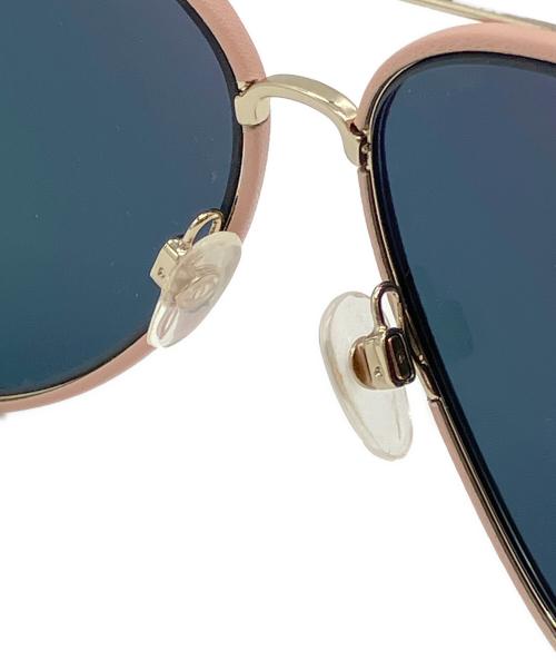 CHANEL（シャネル）CHANEL (シャネル) ティアドロップ サングラス  ピンク サイズ:59□14 140の古着・服飾アイテム