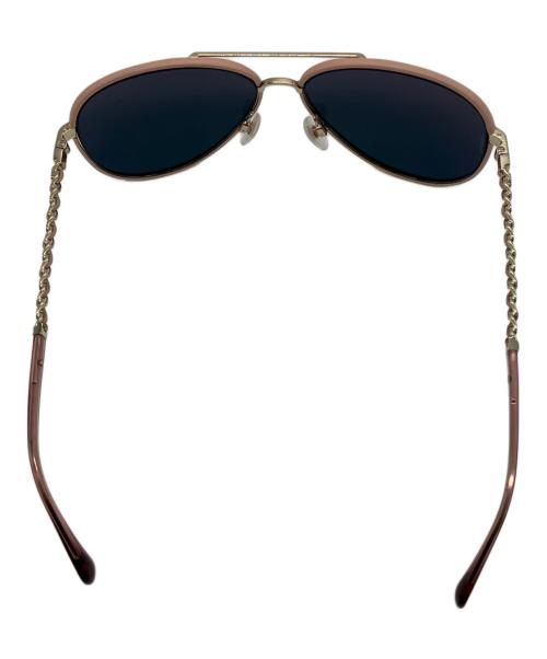 CHANEL（シャネル）CHANEL (シャネル) ティアドロップ サングラス  ピンク サイズ:59□14 140の古着・服飾アイテム