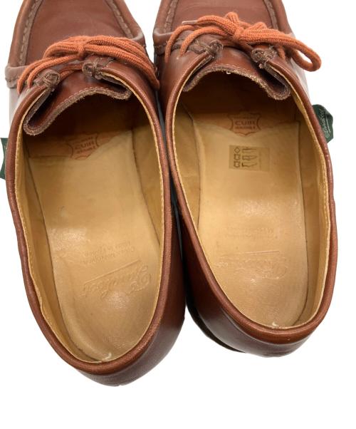 PARABOOT（パラブーツ）PARABOOT (パラブーツ) ミカエル チロリアンシューズ ブラウン サイズ:R40の古着・服飾アイテム