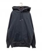 AMI Alexandre Mattiussiアミアレクサンドルマテュッシ）の古着「プルオーバーパーカー」｜ブラック