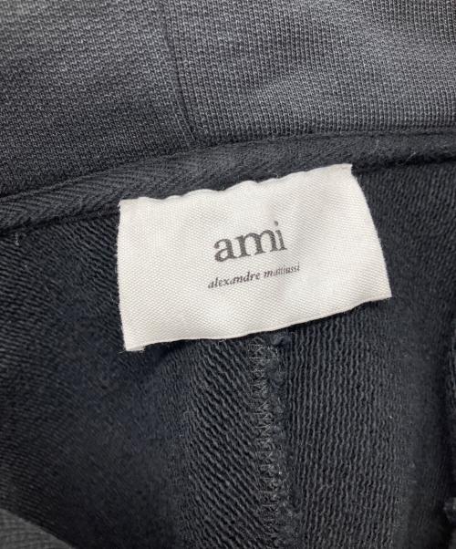 AMI Alexandre Mattiussi（アミアレクサンドルマテュッシ）AMI Alexandre Mattiussi (アミアレクサンドルマテュッシ) プルオーバーパーカー ブラック サイズ:Lの古着・服飾アイテム