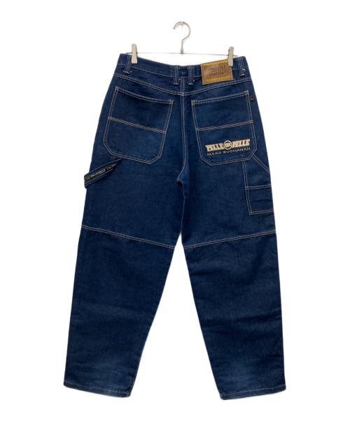 pellepelle（ペレペレ）pellepelle (ペレペレ) ペインターデニムパンツ インディゴ サイズ:3434の古着・服飾アイテム