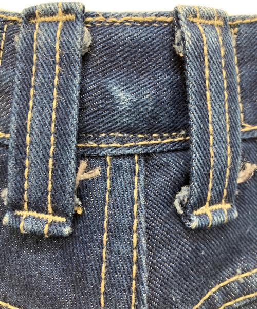 pellepelle（ペレペレ）pellepelle (ペレペレ) ペインターデニムパンツ インディゴ サイズ:3434の古着・服飾アイテム