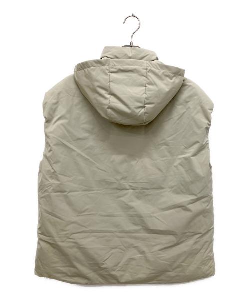 marmors（マルモア）marmors (マルモア) ダウンベスト ベージュ サイズ:36 未使用品の古着・服飾アイテム