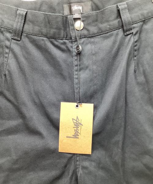 stussy（ステューシー）stussy (ステューシー) WORKGEAR SHORTS TWILL ブラック サイズ:30 未使用品の古着・服飾アイテム