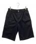 stussy（ステューシー）の古着「WORKGEAR SHORTS TWILL」｜ブラック