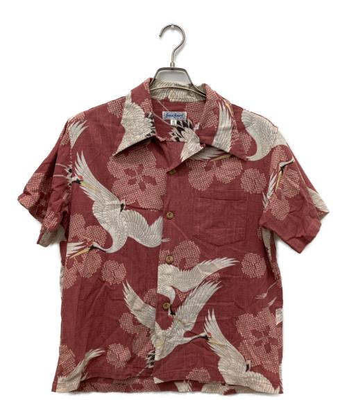 Sun Surf（サンサーフ）Sun Surf (サンサーフ) アロハシャツ レッド サイズ:Sの古着・服飾アイテム