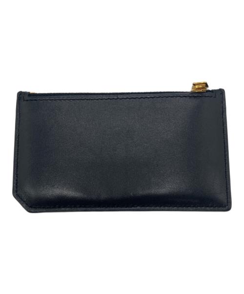 Saint Laurent Paris（サンローランパリ）Saint Laurent Paris (サンローランパリ) ZIP CARD CASE ブラックの古着・服飾アイテム