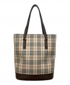 BURBERRYバーバリー）の古着「ノヴァチェックトートバッグ」｜ベージュ