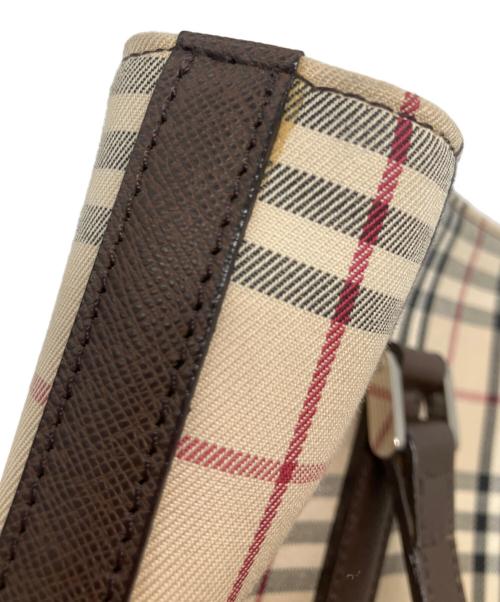 BURBERRY（バーバリー）BURBERRY (バーバリー) ノヴァチェックトートバッグ ベージュの古着・服飾アイテム