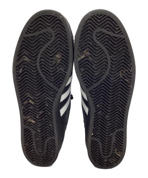 adidas（アディダス）adidas (アディダス) スニーカー　SUPER STAR ブラック サイズ:27.5cmの古着・服飾アイテム