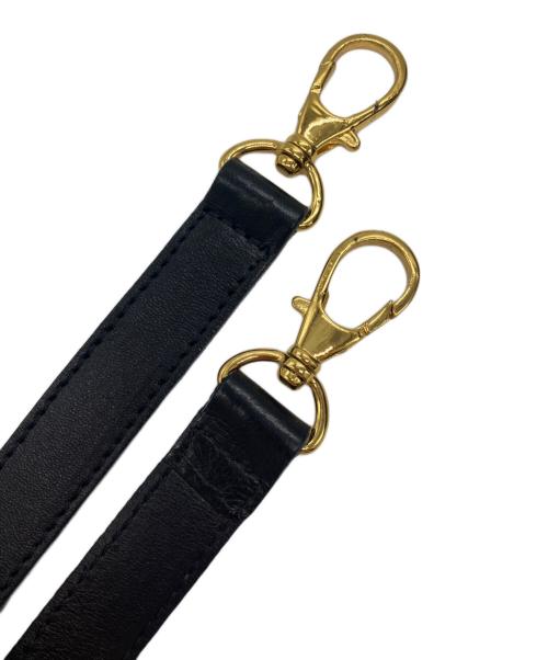 BOTTEGA VENETA（ボッテガベネタ）BOTTEGA VENETA (ボッテガベネタ) イントレチャート　タッセル付き2way　バッグ ブラックの古着・服飾アイテム