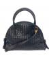 BOTTEGA VENETA（ボッテガベネタ）の古着「イントレチャート　タッセル付き2way　バッグ」｜ブラック