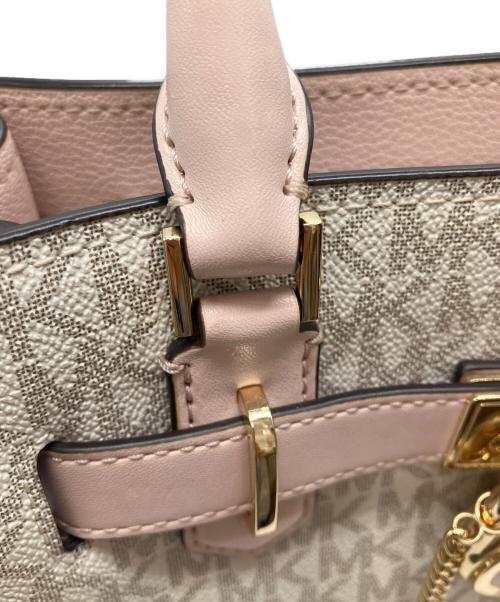 MICHAEL KORS（マイケル・コース）MICHAEL KORS (マイケル・コース) 2WAYバッグ ピンクの古着・服飾アイテム