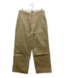 THE REAL McCOY'S（ザ・リアルマッコイズ）の古着「ボタンフライチノパン」｜ブラウン