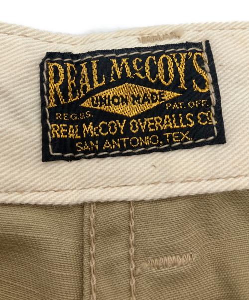 THE REAL McCOY'S（ザ・リアルマッコイズ）THE REAL McCOY'S (ザ・リアルマッコイズ) ボタンフライチノパン ブラウン サイズ:表記なしの古着・服飾アイテム