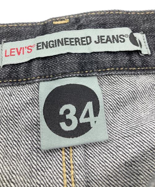 LEVI'S ENGINEERED（リーバイスエンジニアード）LEVI'S ENGINEERED (リーバイスエンジニアード) 立体裁断デニムパンツ ブラック サイズ:34の古着・服飾アイテム