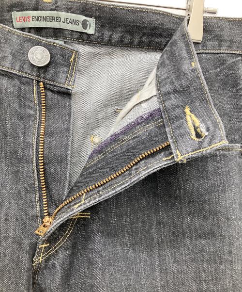 LEVI'S ENGINEERED（リーバイスエンジニアード）LEVI'S ENGINEERED (リーバイスエンジニアード) 立体裁断デニムパンツ ブラック サイズ:34の古着・服飾アイテム