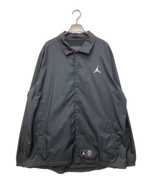JORDAN（ジョーダン）JORDAN (ジョーダン) Paris Saint-Germain (パリサンジェルマン) コーチジャケット ブラック サイズ:XLの古着・服飾アイテム