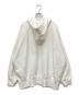 R JUBILEE (アールジュビリー) ベーシックジップアップパーカー ホワイト サイズ:F：5000円