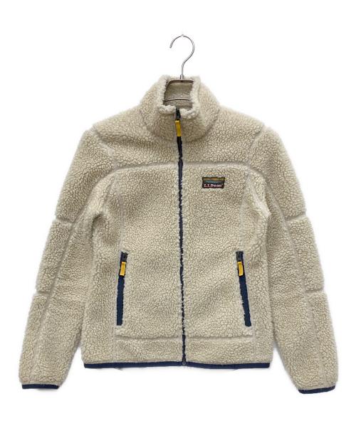 L.L.Bean（エルエルビーン）L.L.Bean (エルエルビーン) マウンテンパイルフリースジャケット ベージュ サイズ:XXSの古着・服飾アイテム