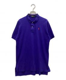 POLO RALPH LAUREN（ポロ・ラルフローレン）の古着「USA製 ボーイズポロシャツ」｜ネイビー